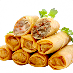 Stacked Egg Rolls